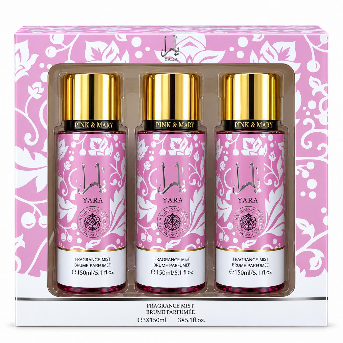 Yara Perfume Natural Spray Box Set - #04