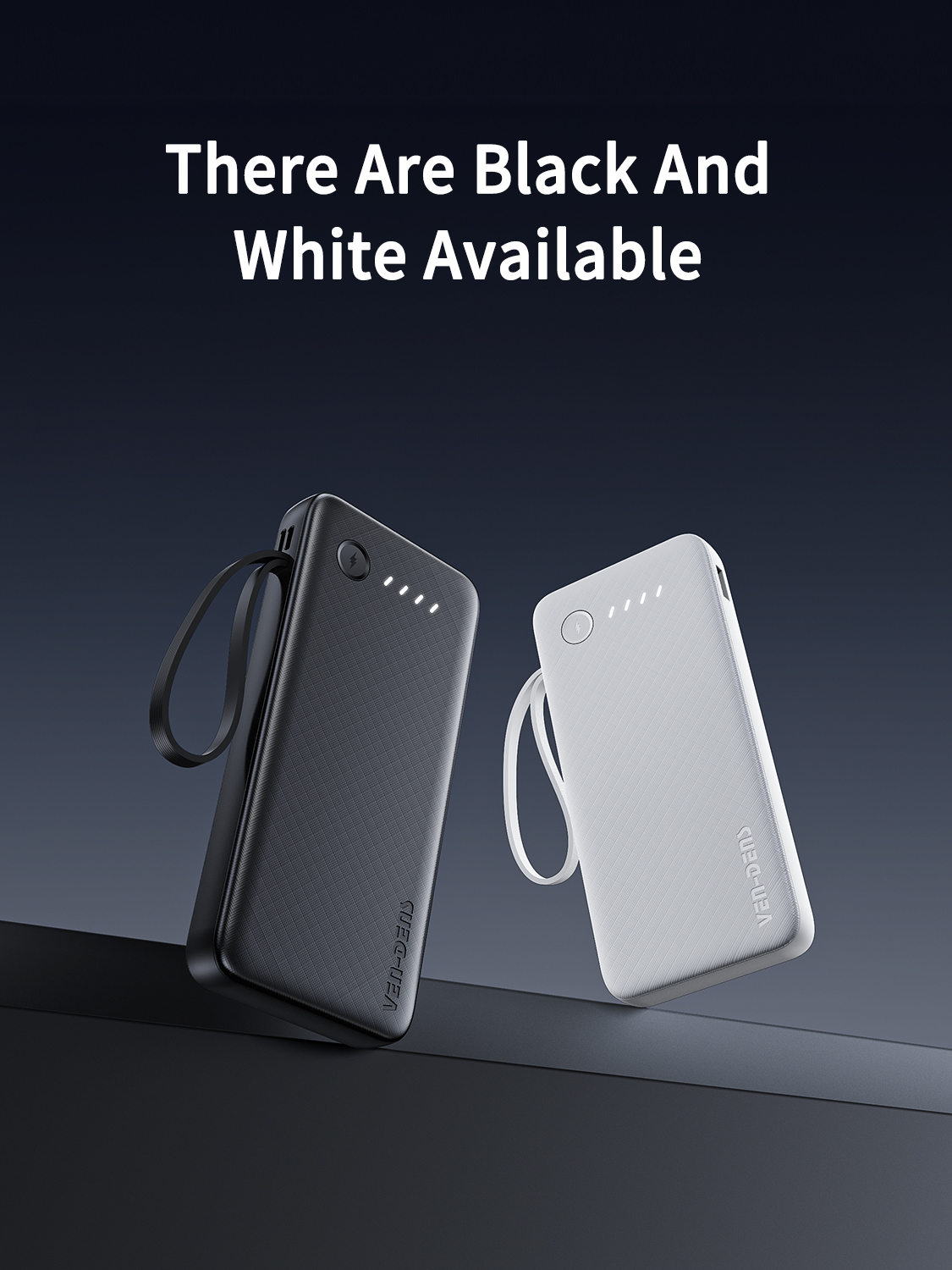 VEN-DENS 3 in 1 Power Bank 10000mAh VD-PB058