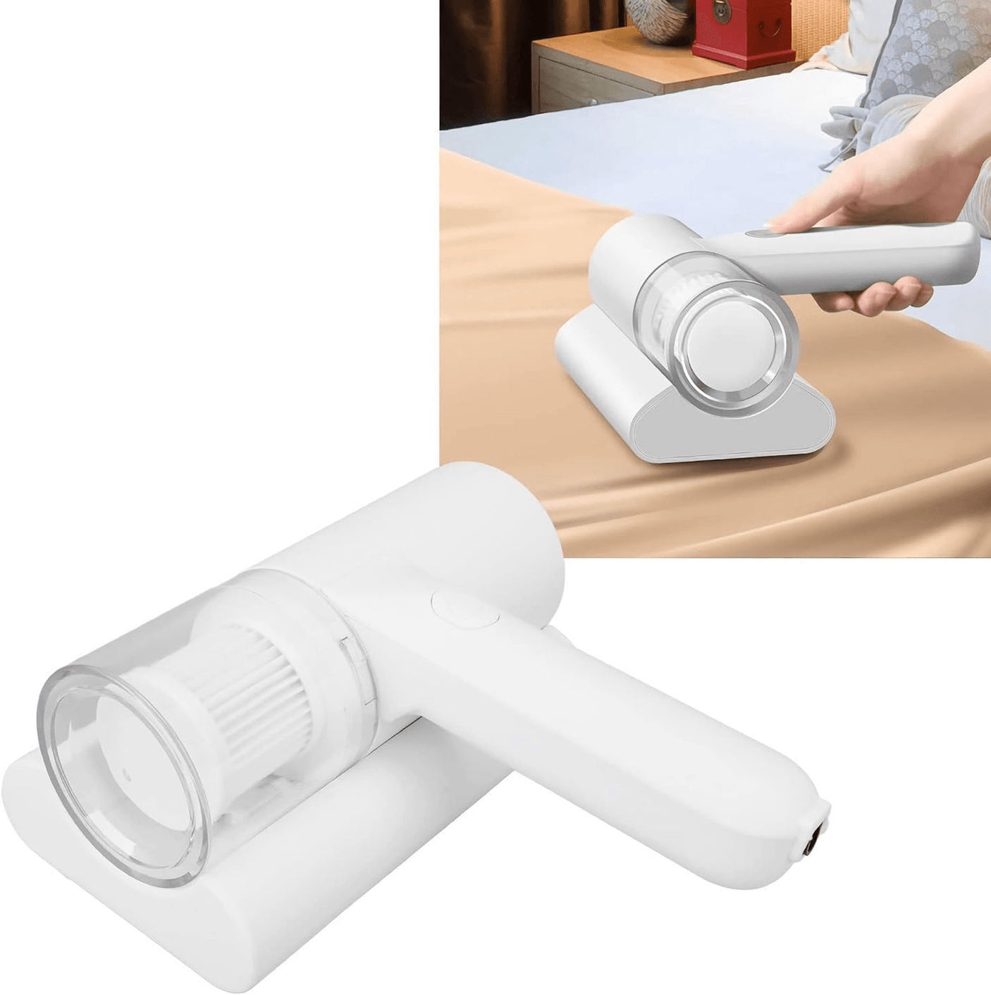 Cordless Mattress Vacuum Dust Suction Mite Remover SR-269