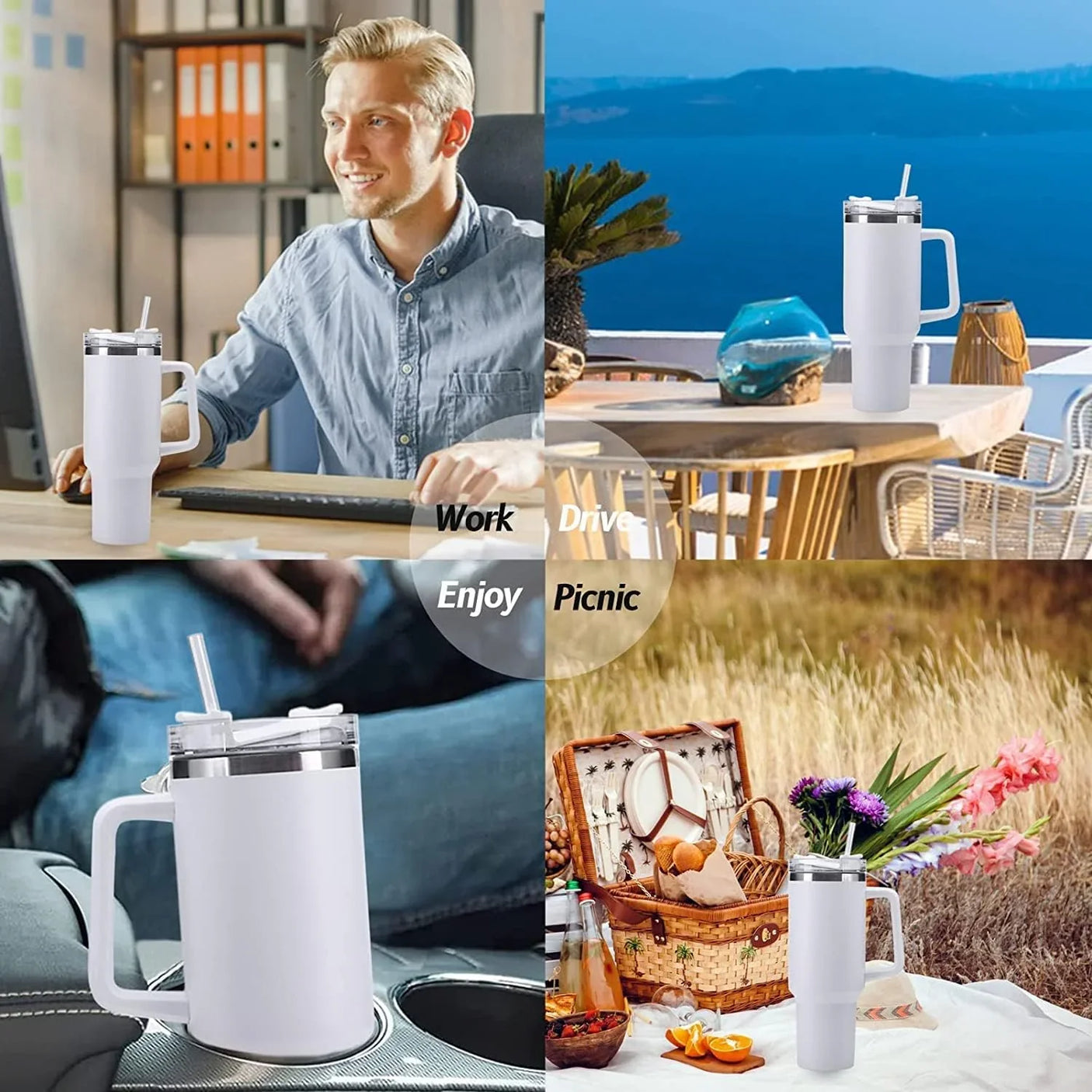 Stainless Steel Vacuum Insulated Travel Mug