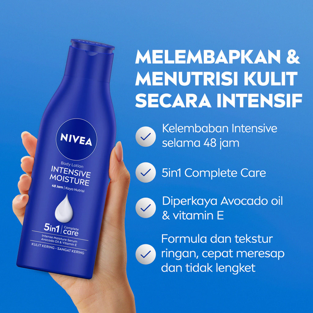 Nivea Intensive Moisture 5 in 1 Complete Care Body Lotion - 100ml