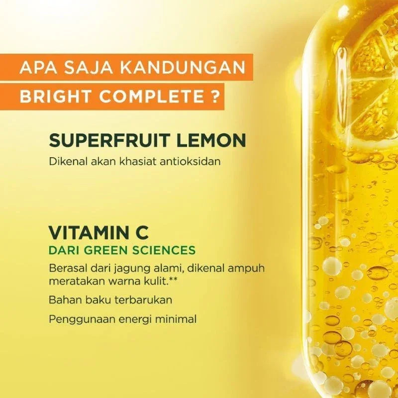 Garnier Bright Complete Vitamin C Night Sleeping Mask - 40g