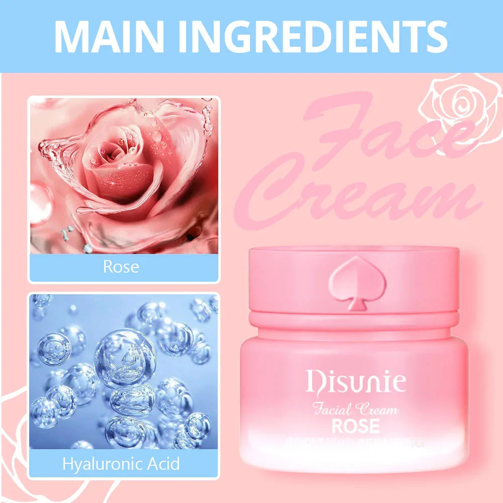 Disunie Soothing Repairing Rose Facial Cream - 50g