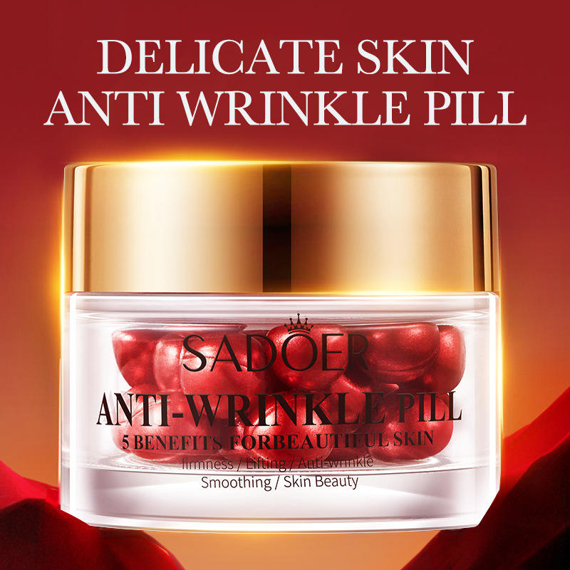Sadoer Anti-Wrinkle Pill Face Serum - 0.5ml × 30Pcs