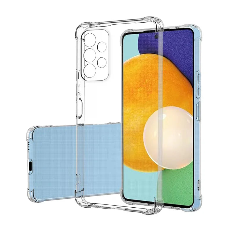 جراب حماية شفاف لهاتف Samsung A32 4G