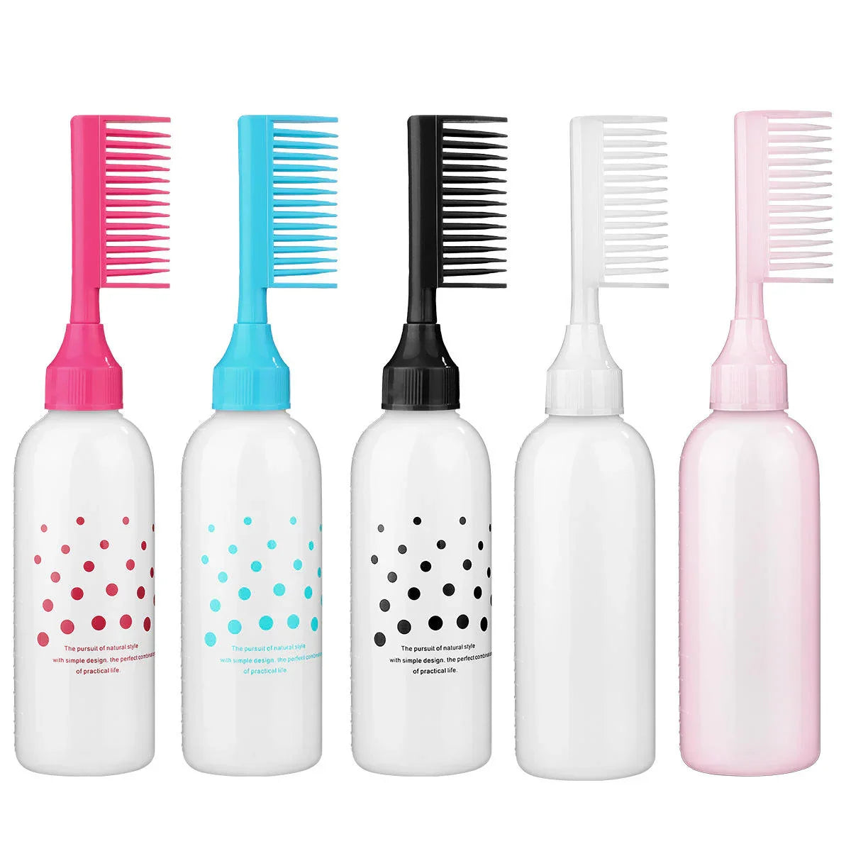 Refillable Hair Dye Brush Bottle