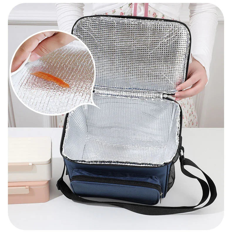 Portable Leakproof Insulated Lunch Box Bag