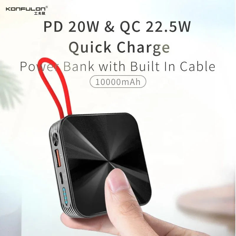 Konfulon 22.5W Fast Charging Power Bank - A5Q