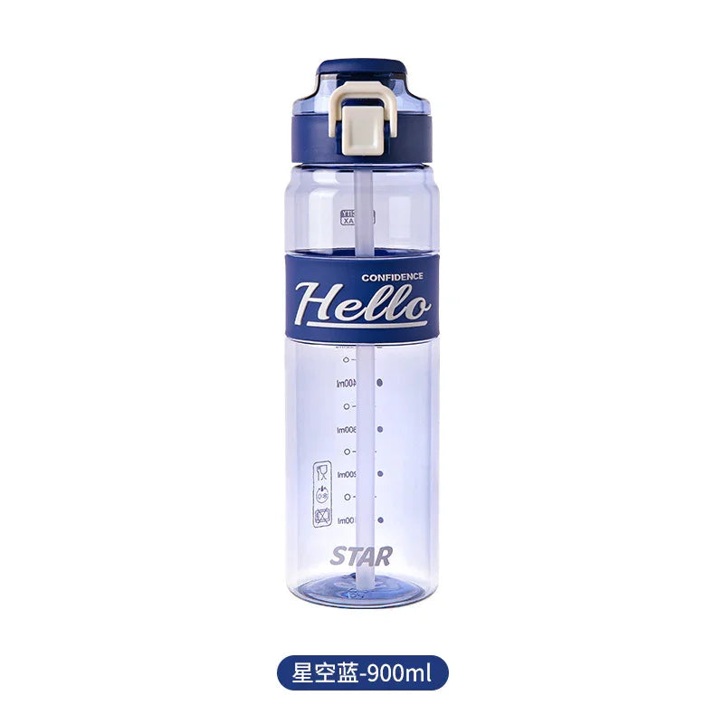 Portable Sports Water Bottle - 900ml