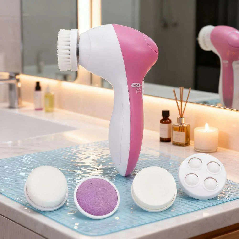 Portable 5 In 1 Beauty Care Face Massager AE-8782