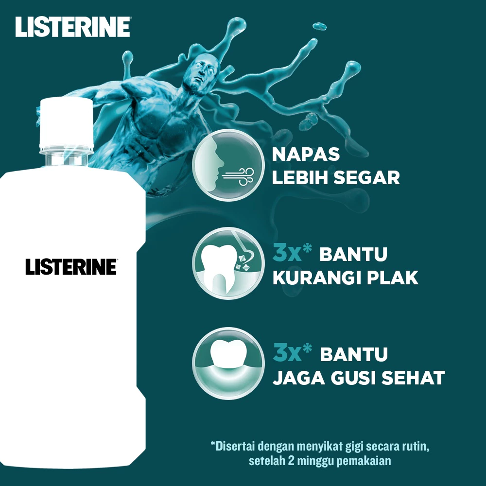Listerine Zero Antiseptic Mouthwash - 500ml