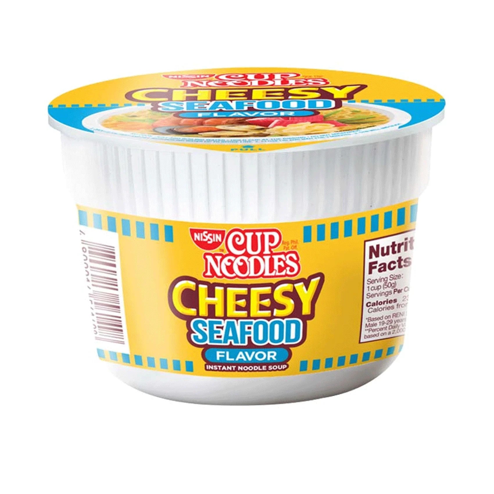 Nissin Cup Noodles Cheesy Seafood Flavor - 50g