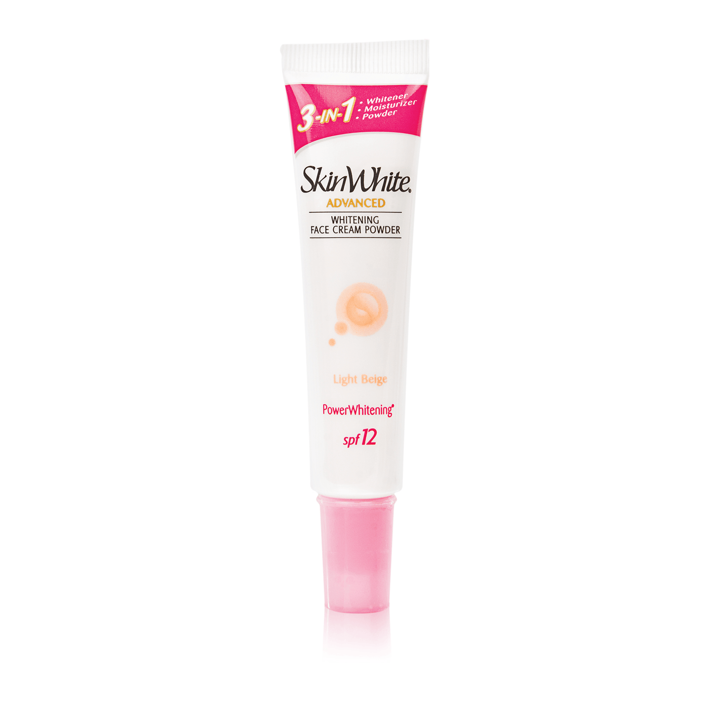 SkinWhite Advanced Brightening Face Cream Powder - Light Beige