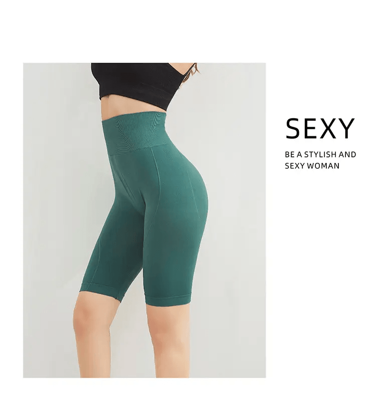 High Waisted Workout Shorts For Women - Naqiyayabei SH 209