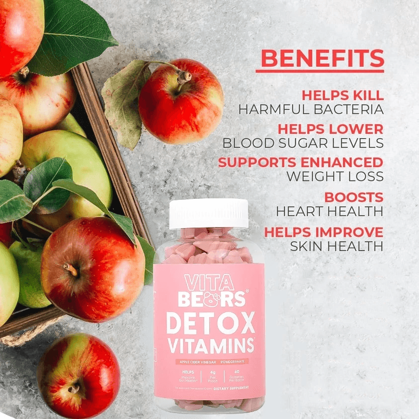 Vita Bears Chewable Detox Vitamins Gummies