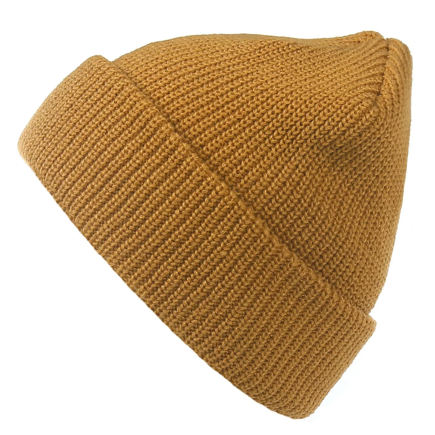 Plain Ribbed Winter Warm Knitted Hat