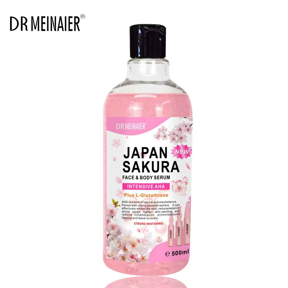 Dr.Meinaier Japan Sakura Face & Body Serum - 500ml