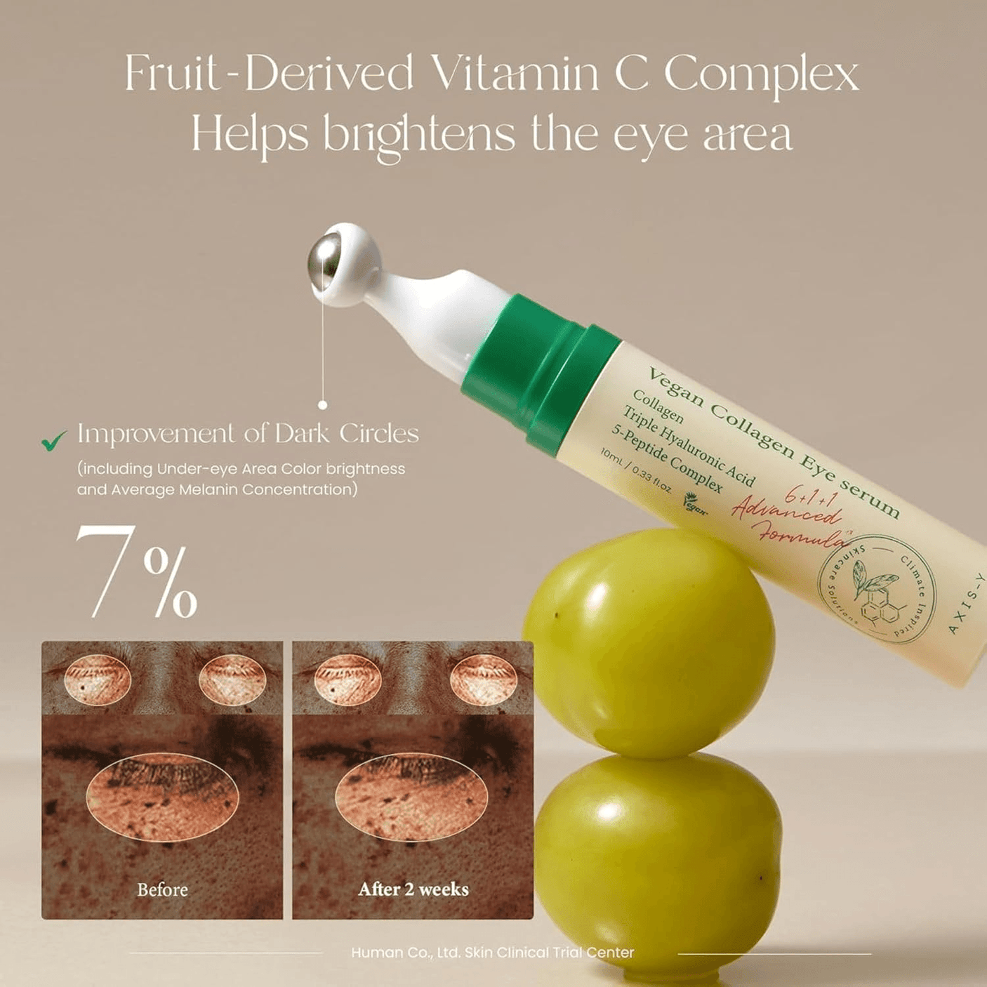AXIS-Y Vegan Collagen Eye Serum - 10ml