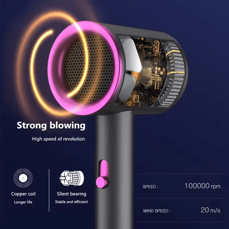 Powerful Hair Dryer With High Speed Motor
