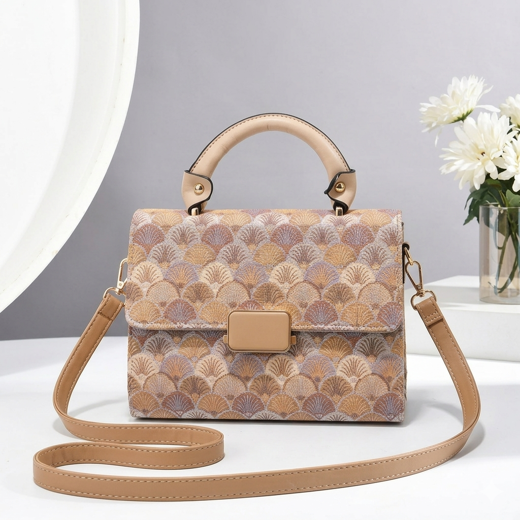 Women's Retro Design Crossbody Shoulder Handbag - CB15015