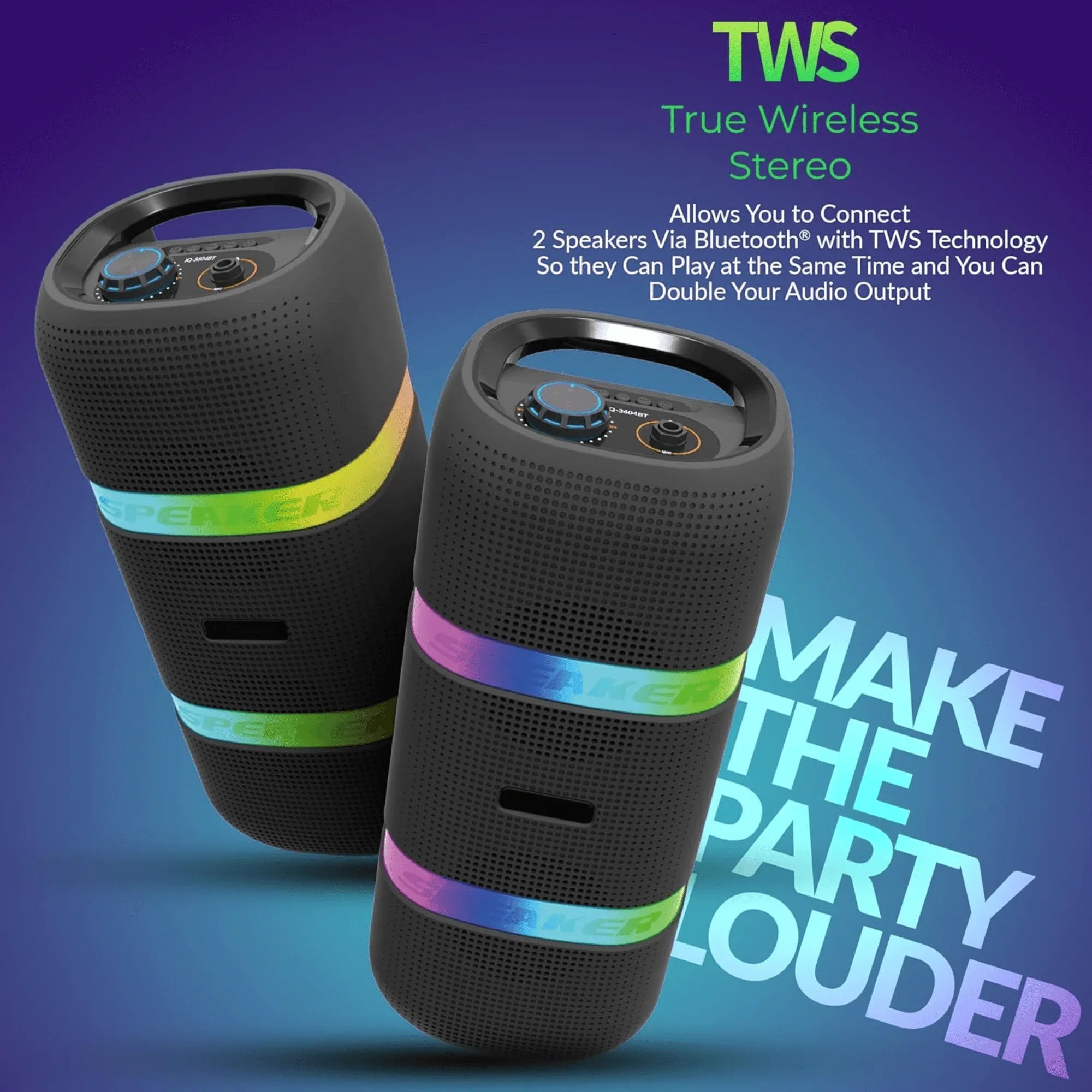 Hitage 20W Party Speaker With Mic