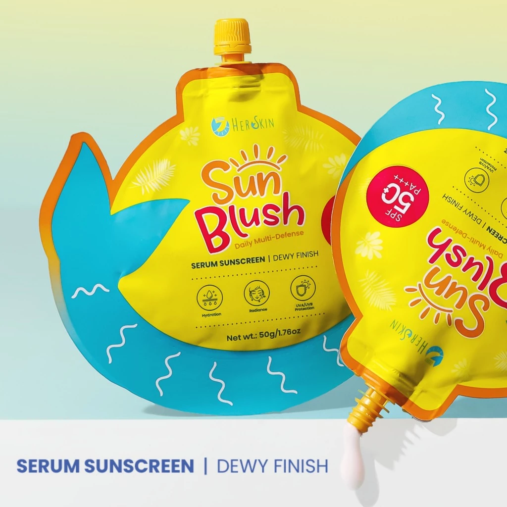 Herskin Sun Blush Serum Sunscreen SPF 50+ - 50g