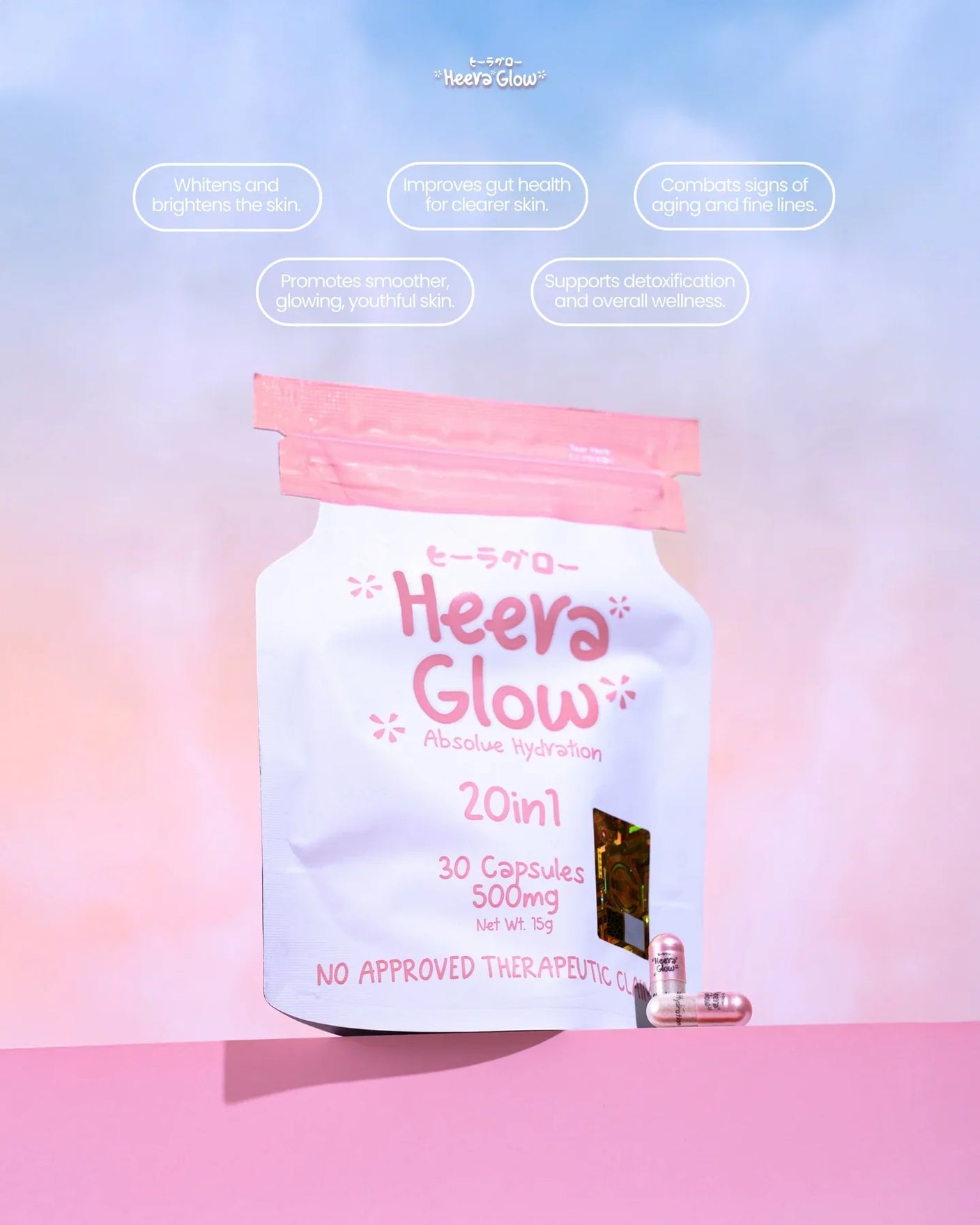 Heera Glow 20 in 1 Absolue Hydration - 30s