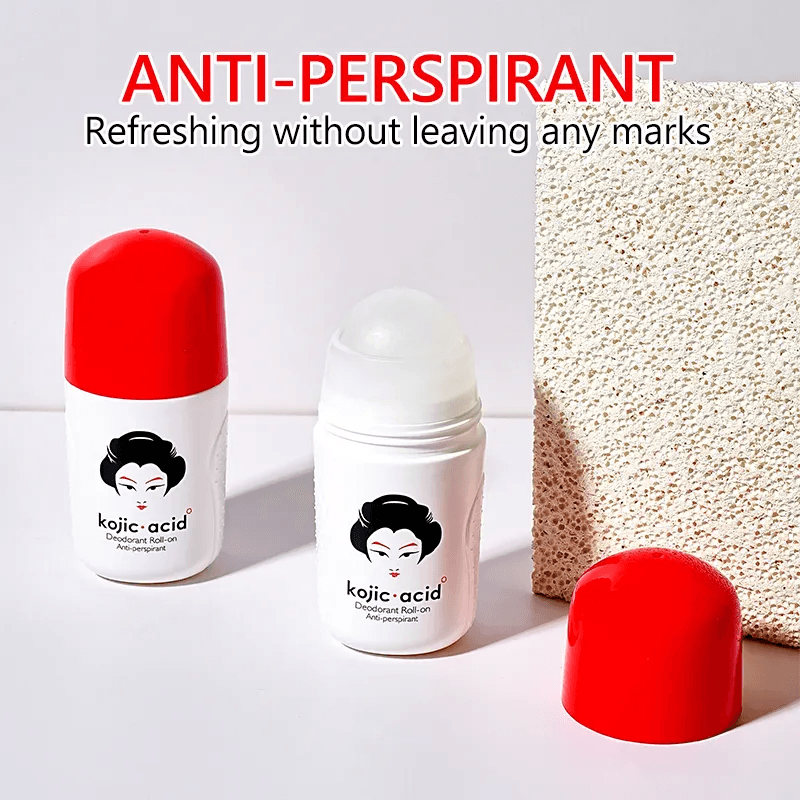 Guanjing Beauty Kojic Acid Brightening Anti-Perspirant Roll On - 50ml