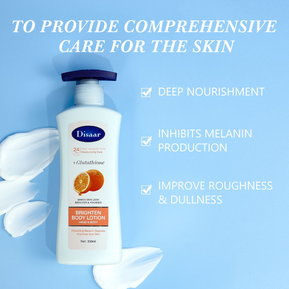 Disaar Glutathione Brighten Body Lotion - 330ml