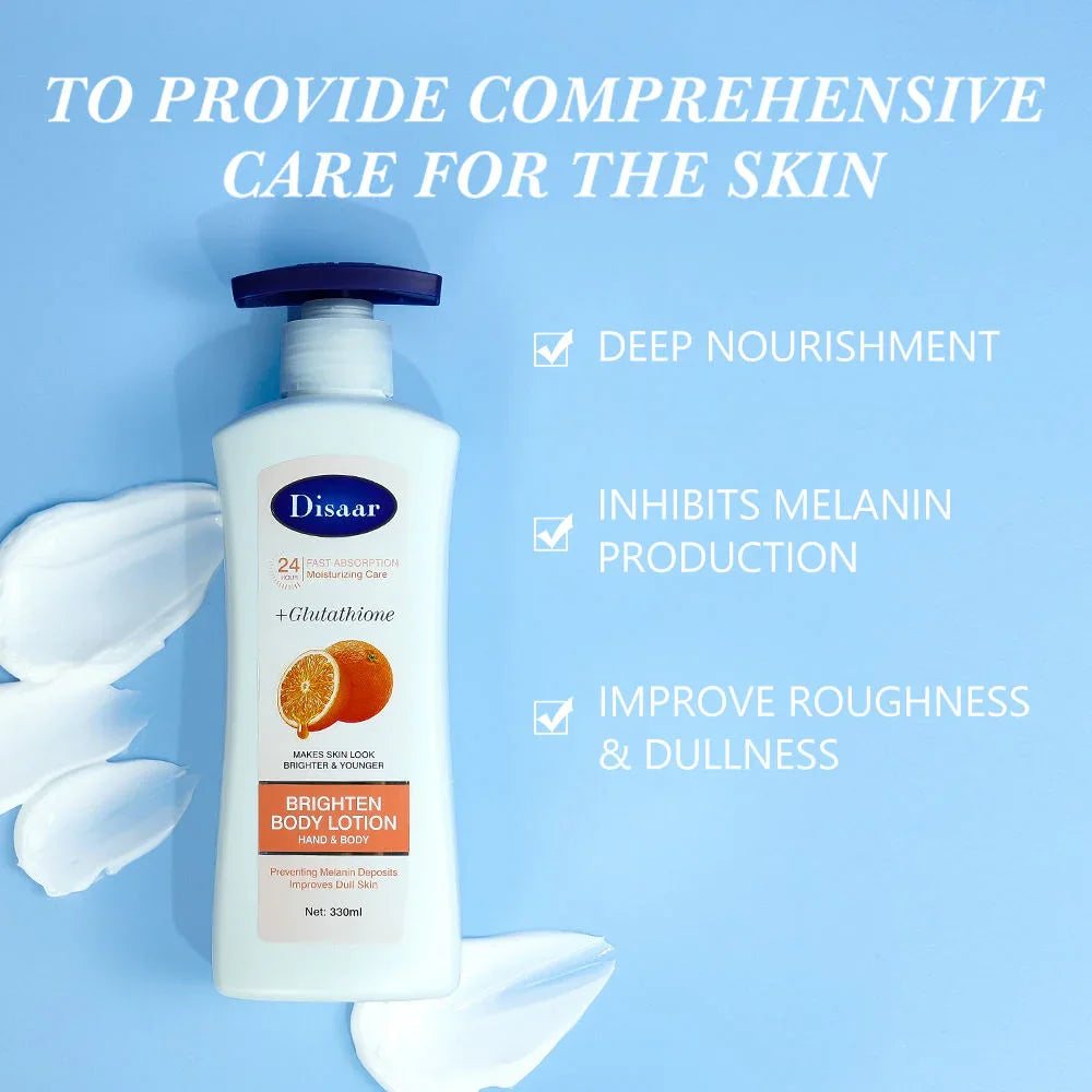 Disaar Glutathione Brighten Body Lotion - 330ml