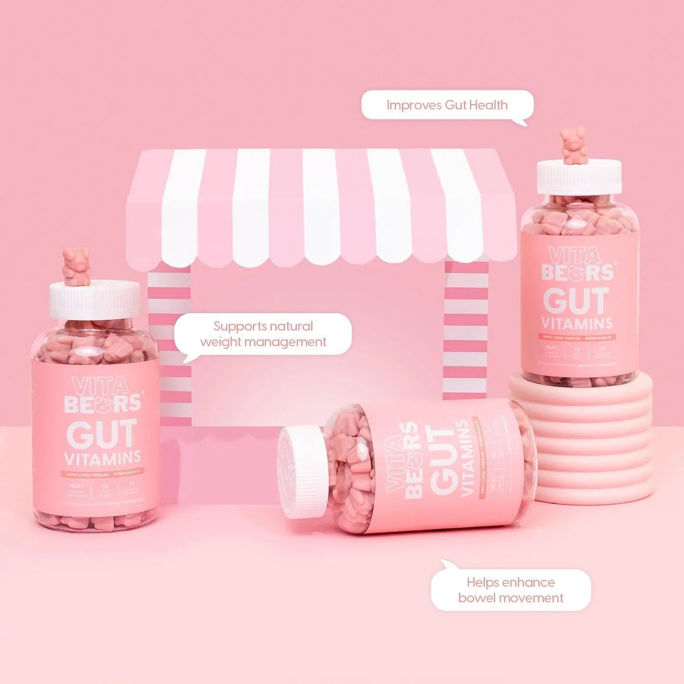 Vita Bears Gut Vitamins Gummies