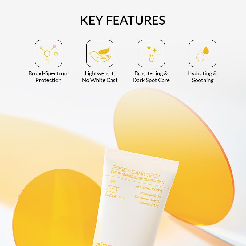 Celimax Pore+Dark Spot Brightening Care Sunscreen SPF 50+ - 50ml