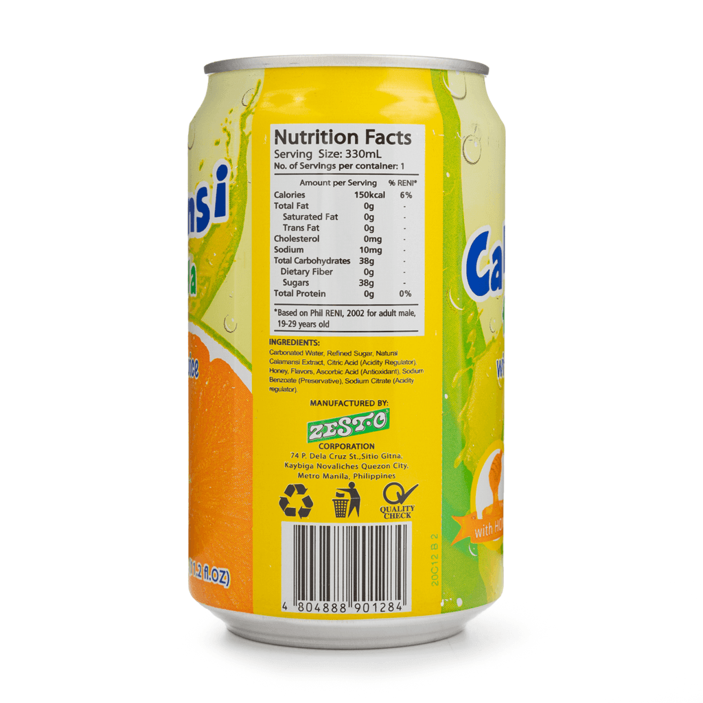 Zesto Calamansi Fruit Soda - 330ml