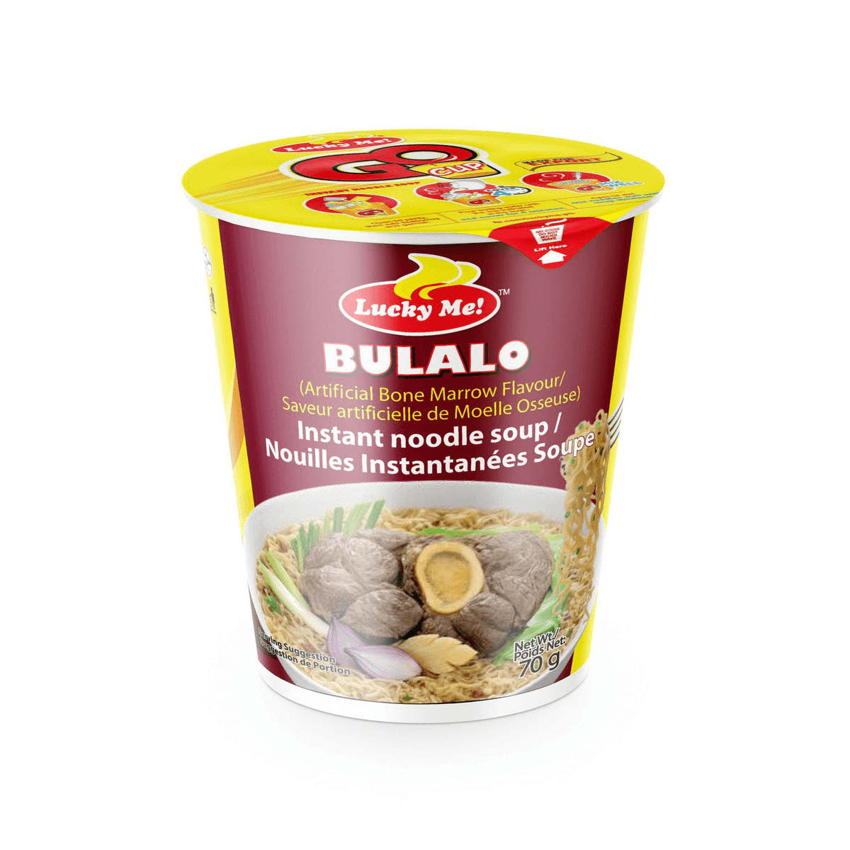 Lucky Me Bulalo Mami Cup Noodles 70gm