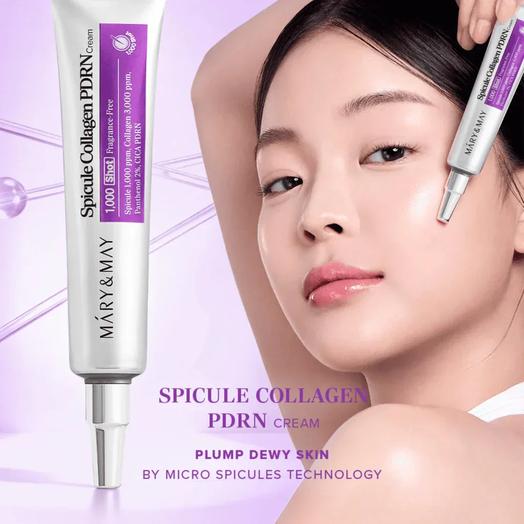 Mary & May Spicule Collagen PDRN Cream - 15g