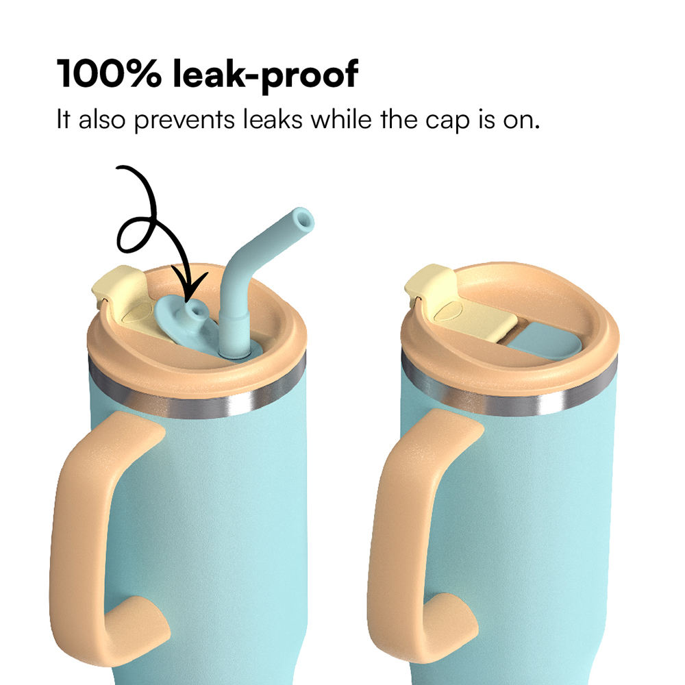 Double Wall Vacuum Insulated Tumbler Sports Mug - Q32B (1000ml)