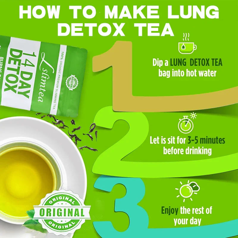 Original 100% Organic Herbal Slimtea - 14 Bags