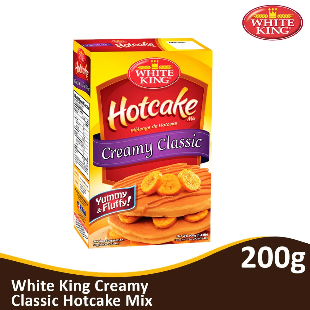 White King Creamy Classic Hotcake Mix - 200g