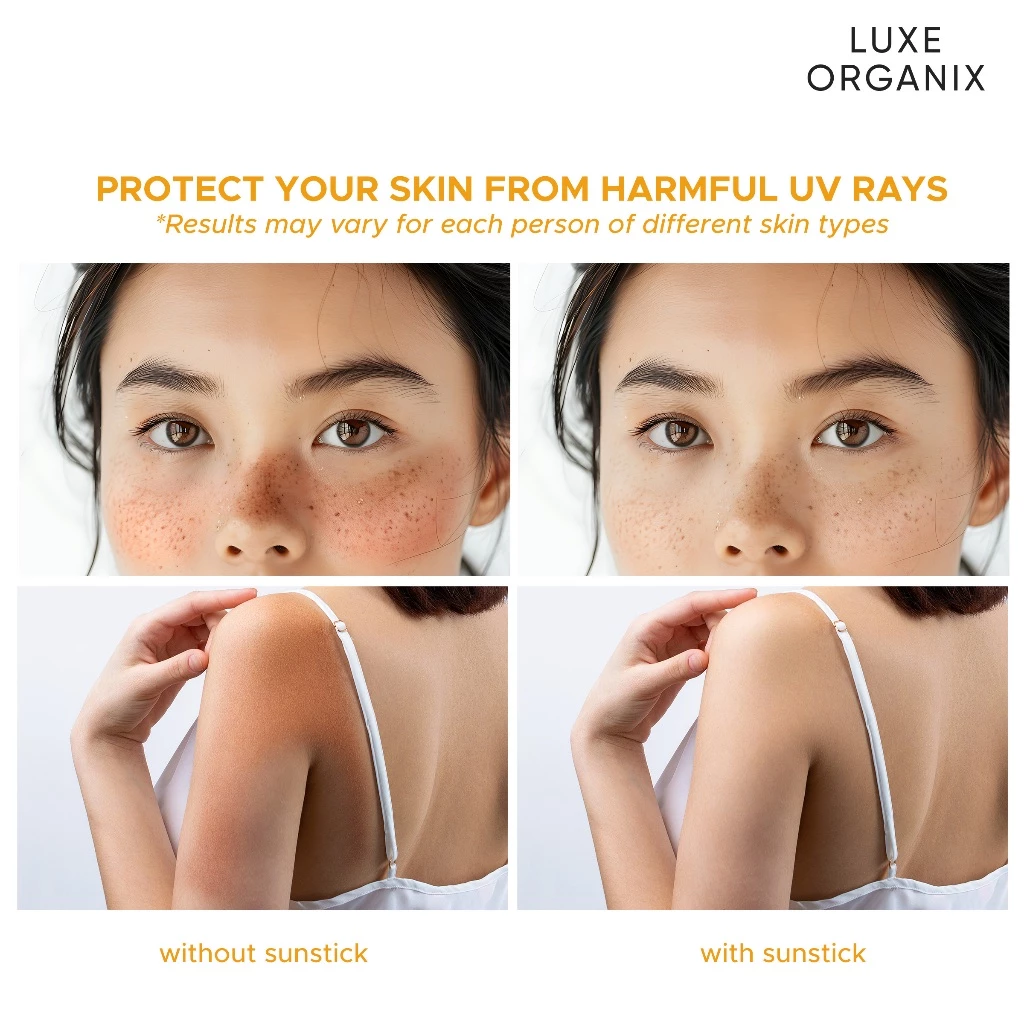 Luxe Organix Zero Shine Invisible Screen Daily Sun Stick SPF 100+ - 20g