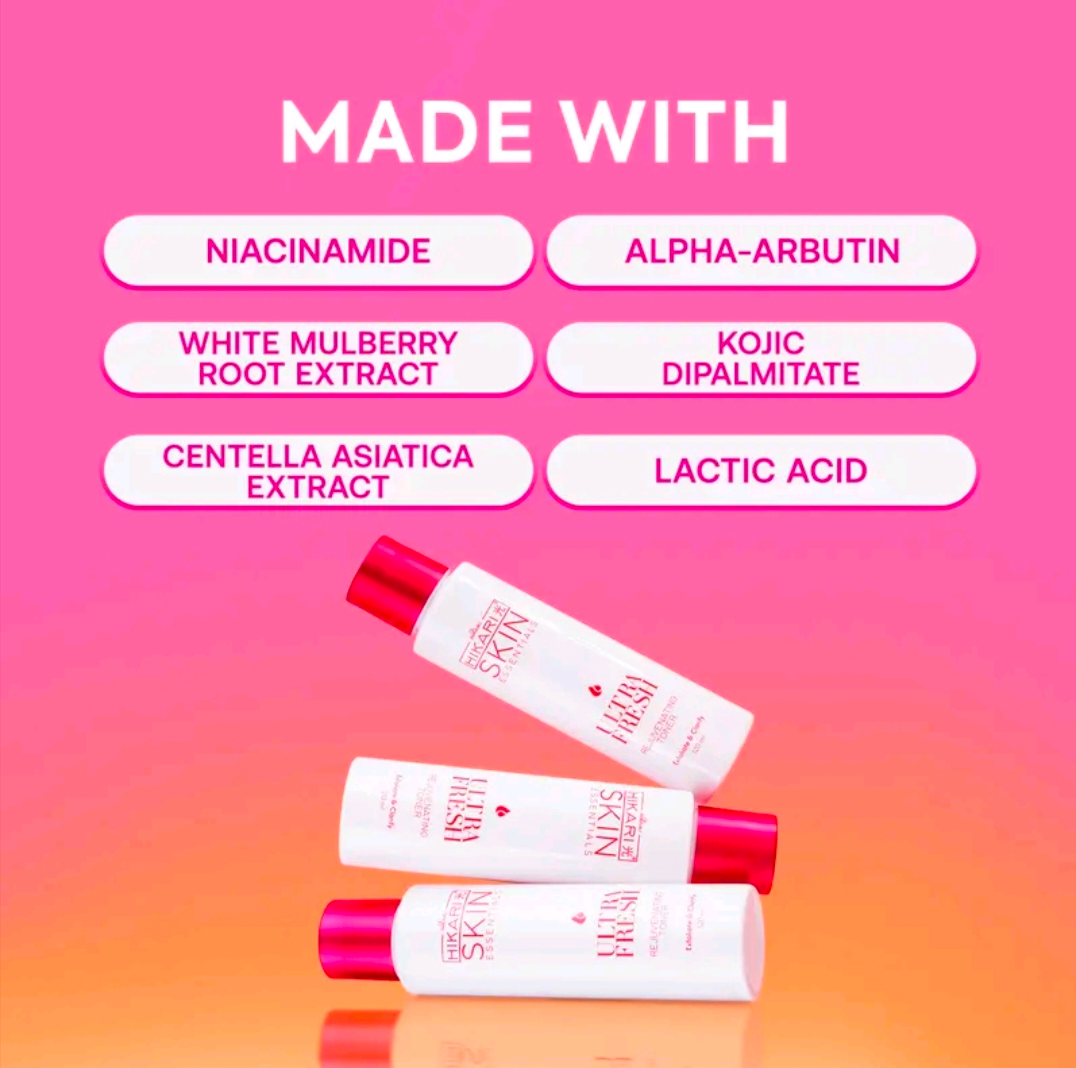 Hikari Ultra Fresh Rejuvenating Toner - 120ml