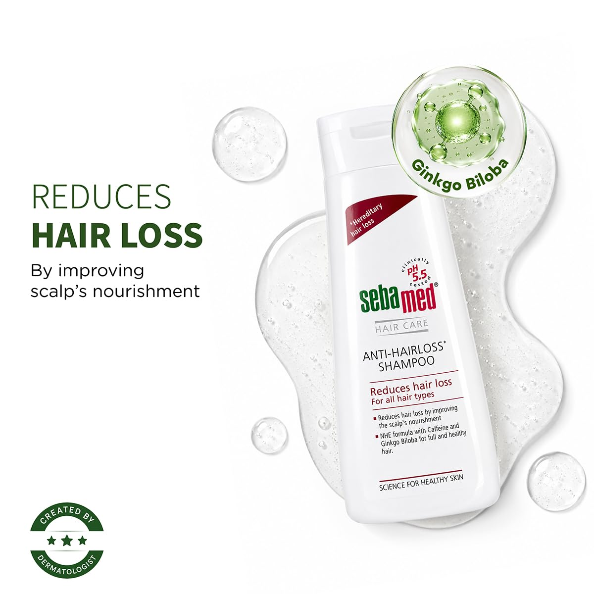 Sebamed Anti-Hairloss Shampoo - 200ml (Germany)