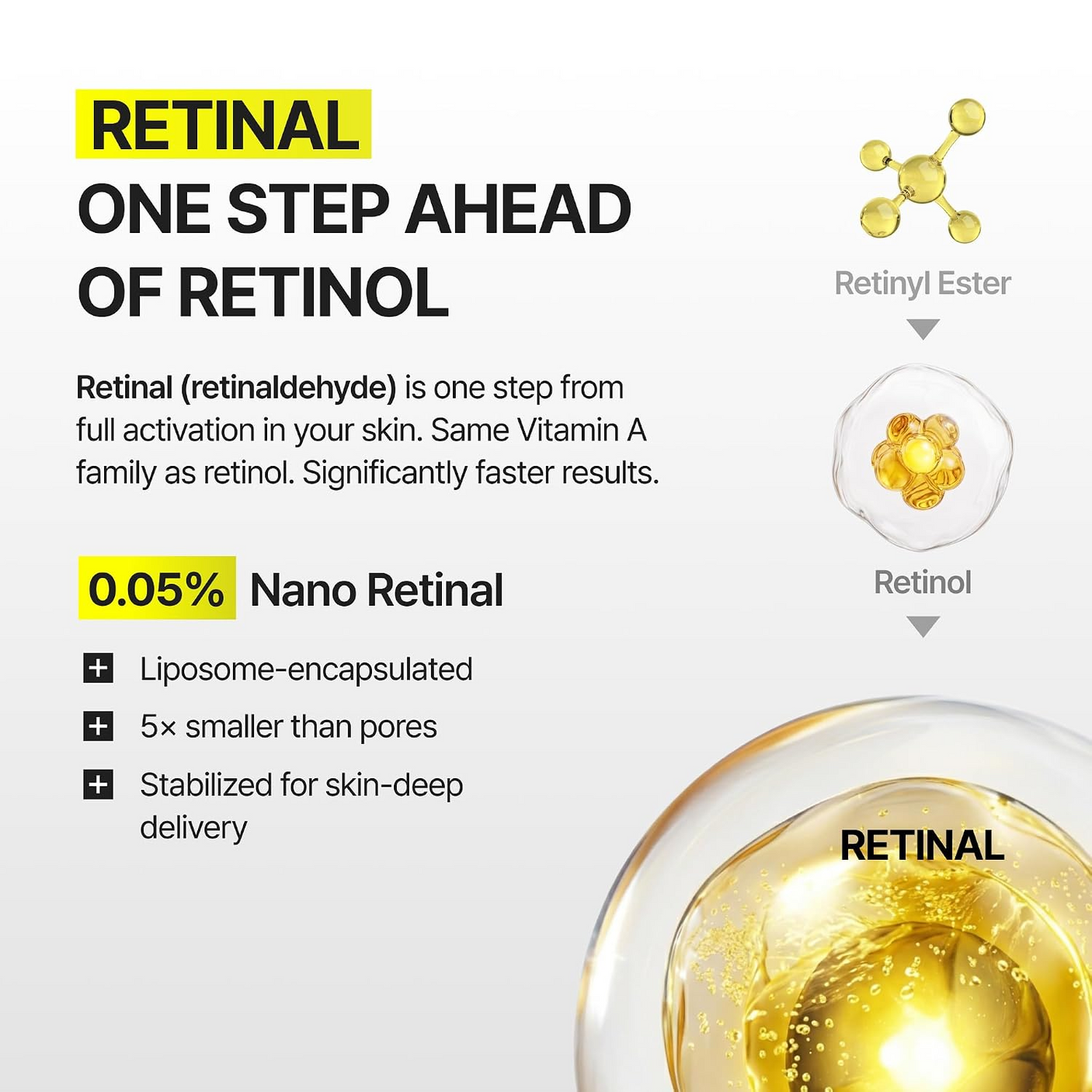 Celimax Retinal Shot Wrinkle & Pore Tightening Dual Cream - 50ml