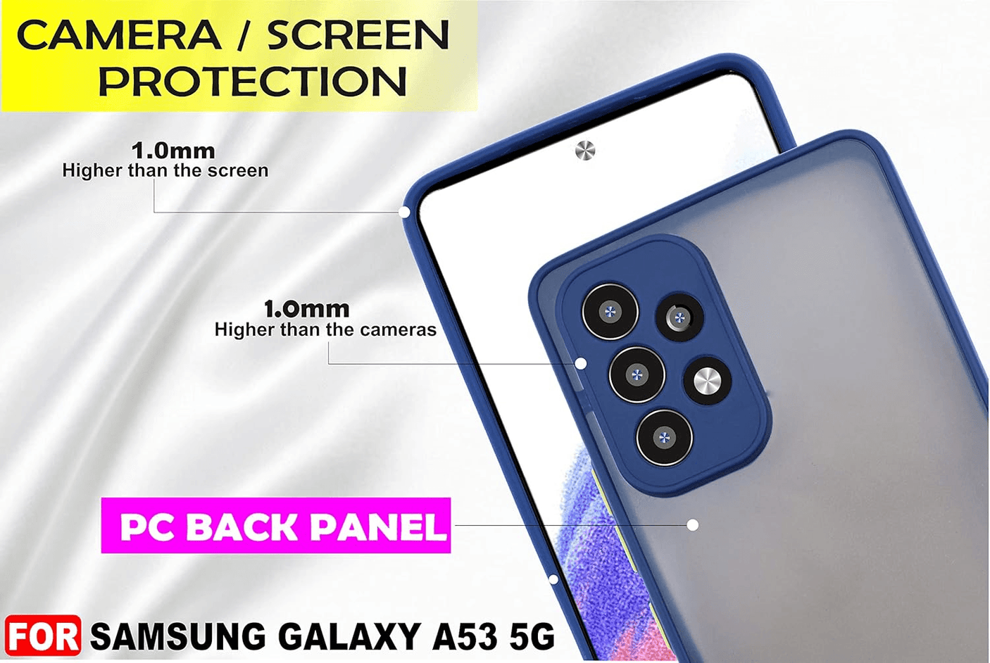 جراب Samsung A53 5G Fashion Smoke