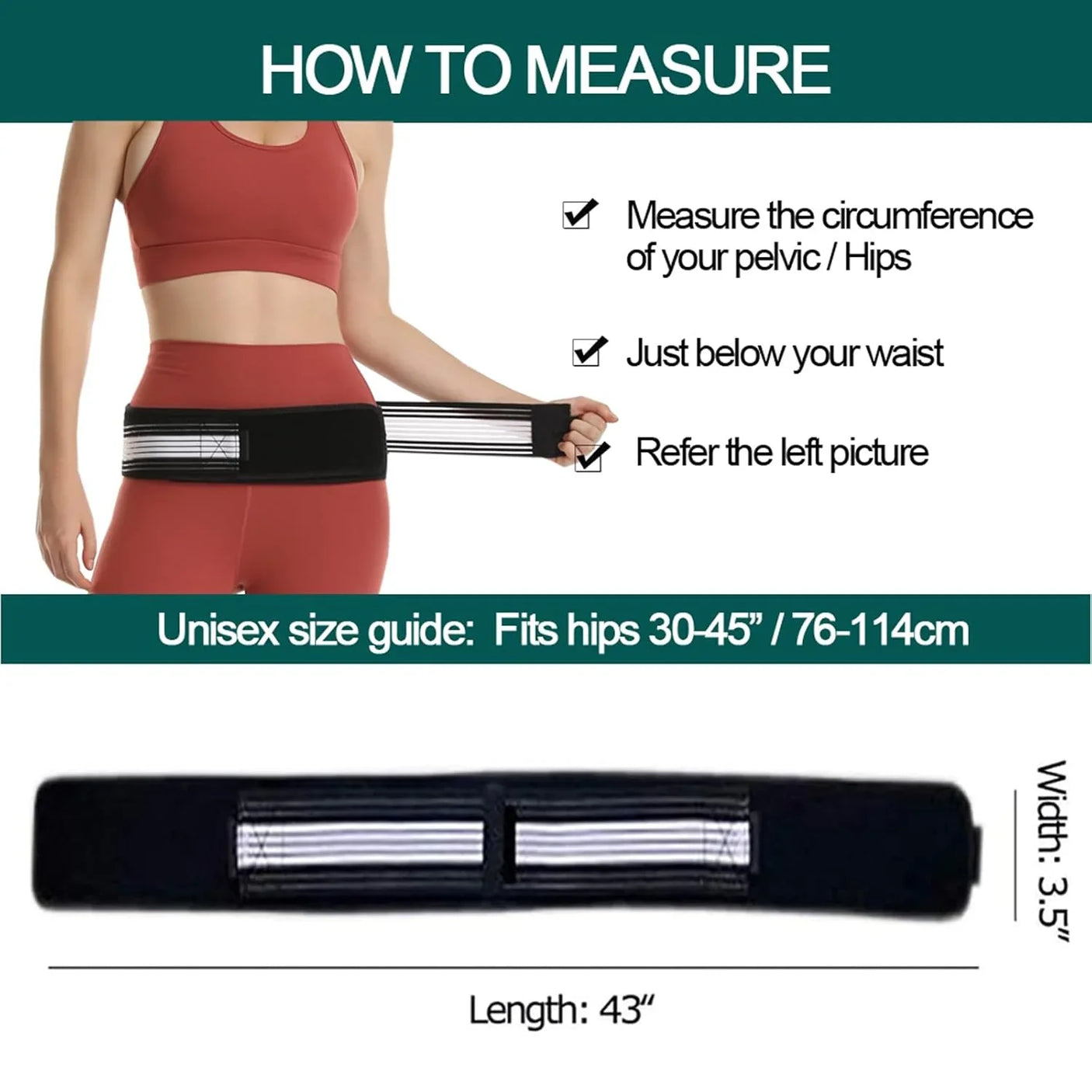 Breathable Anti-Slip Training Tight Waistband LB-966