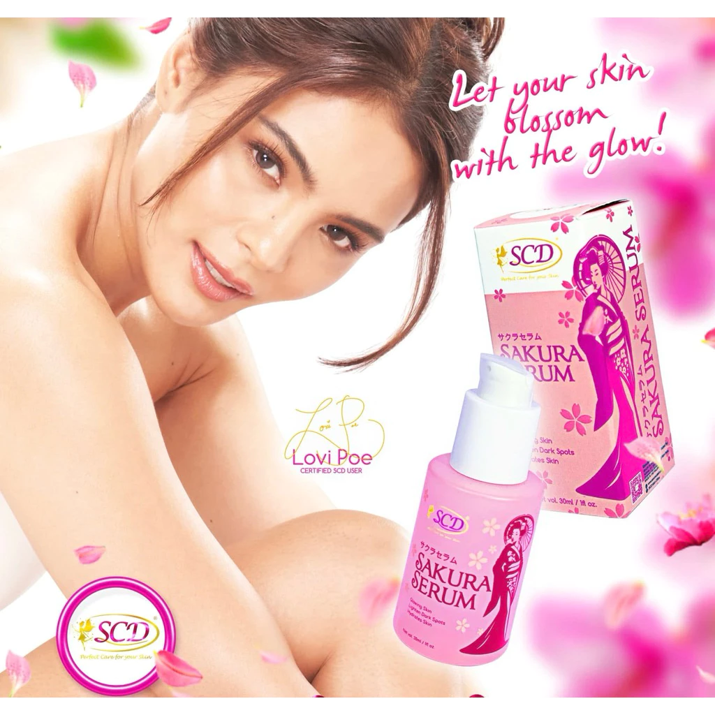 SCD Anti Aging Sakura Face Serum - 30ml
