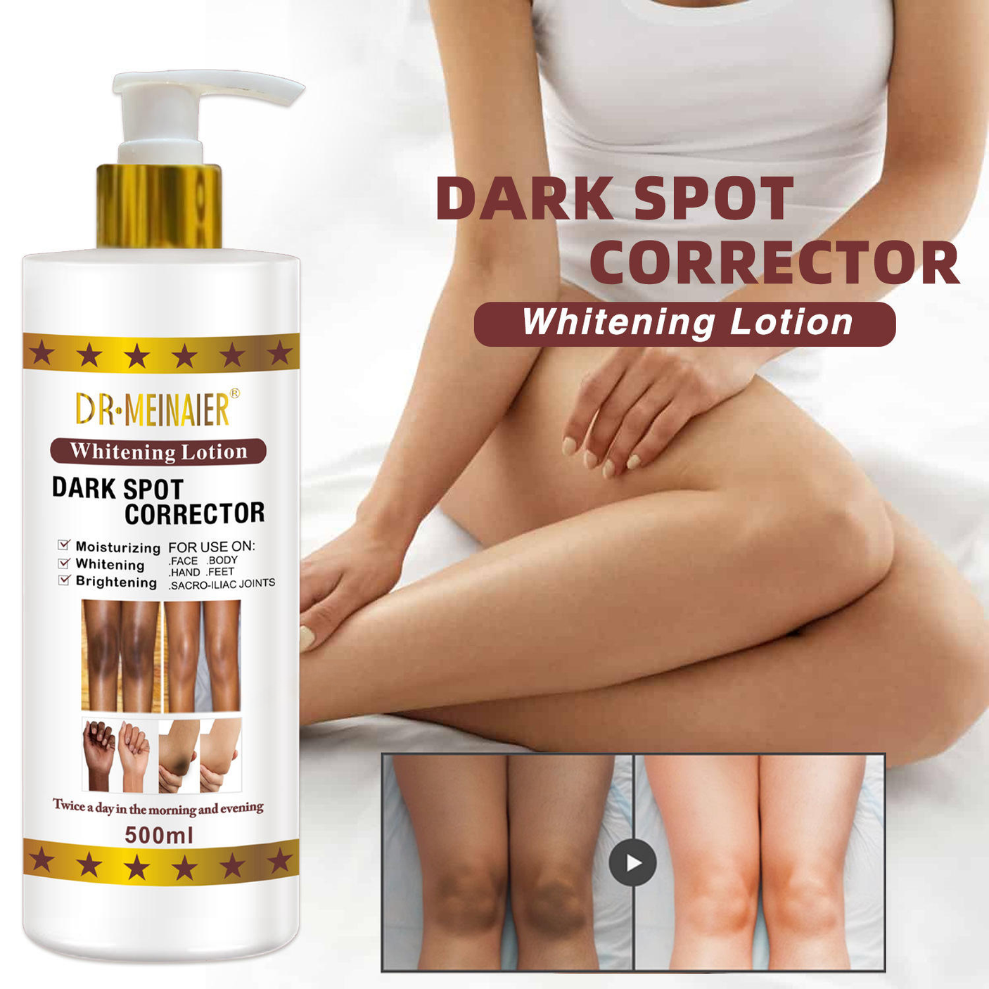 Dr.Meinaier Dark Spot Corrector Brightening Lotion - 500ml