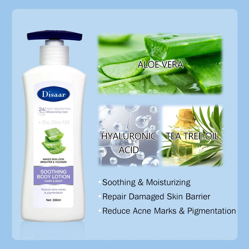 Disaar Tea Tree Oil Soothing Body Lotion - 330ml