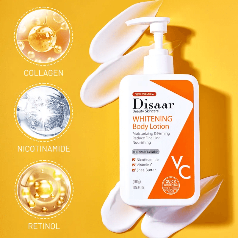 Disaar Nicotinamide & Vitamin C Brightening Body Lotion - 300g