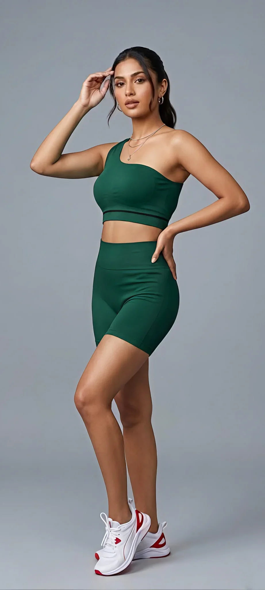 Women's Seamless High Waist Gym Fitness Yoga Wear Set - #5538