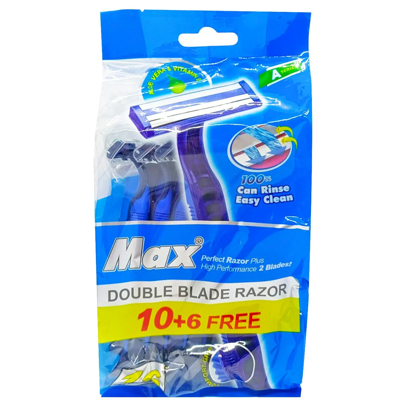 Max Women's Double Blade Razor - 16 Pcs